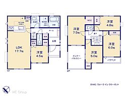 ふじみ野市元福岡1丁目 新築一戸建て 全2棟
