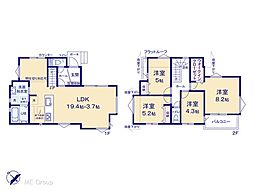 松戸市五香南1丁目　8期　新築一戸建て　全4棟