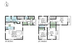 草加市金明町　新築一戸建て　全1棟