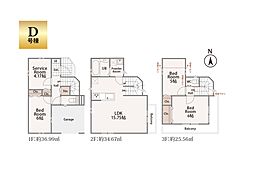 所沢市南住吉　新築一戸建て　全4棟