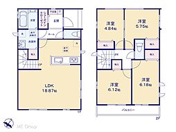 ふじみ野市南台2丁目　新築一戸建て　全2棟