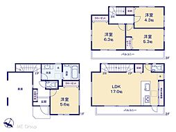 新座市新座2丁目　第4期　新築一戸建て　全1棟