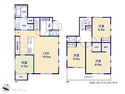 ふじみ野市福岡中央2丁目　第6期　新築一戸建て　全1棟