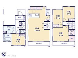 入間郡三芳町藤久保　24期　新築一戸建て　全2棟