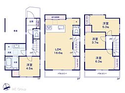 朝霞市仲町1丁目　3期　新築一戸建て　全4棟