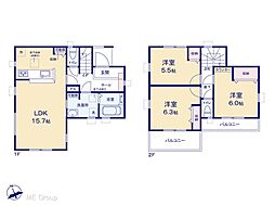 越谷市大泊　2期　新築一戸建て　全1棟
