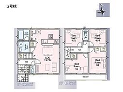 川口市上青木西2丁目　第16　新築一戸建て　全2棟