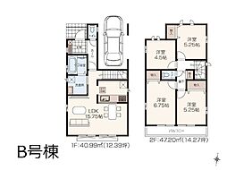 所沢市東所沢1丁目　6期　新築一戸建て 全3棟