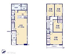柏市松葉町6丁目 1期 新築一戸建て 全2棟