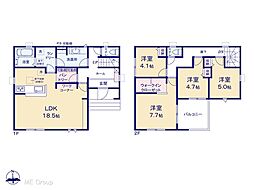北本市石戸4丁目 第2 新築一戸建て 全1棟