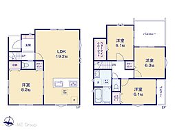 草加市新里町　新築一戸建て　全1棟