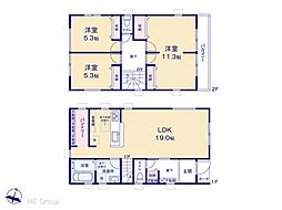 宮代町川端　新築一戸建て　全14棟