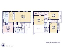 さいたま市見沼区蓮沼　9期　新築一戸建て　全1棟