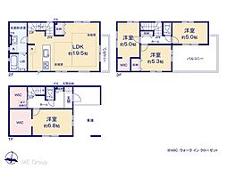 さいたま市浦和区仲町4丁目　2期　新築一戸建て　全6棟