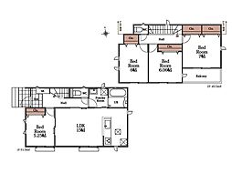 松戸市串崎新田　新築一戸建て　全1棟
