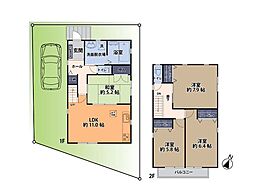 川越市的場　中古一戸建て