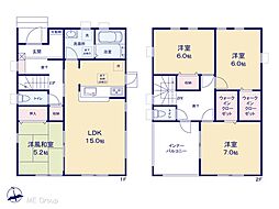 上尾市平方　2期　新築一戸建て　全3棟
