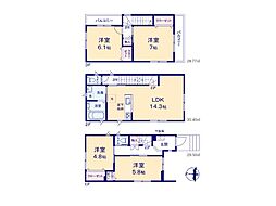川口市伊刈　一戸建て