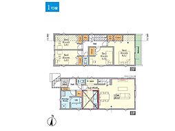 松戸市五香西2丁目　3期　新築一戸建て　全3棟