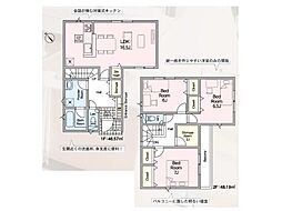 上尾市地頭　第3　新築一戸建て　全1棟