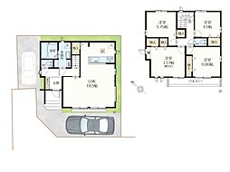 野田市山崎　新築一戸建て　全1棟