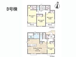 松戸市小金原6丁目　新築一戸建て　全2棟