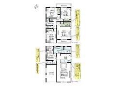 さいたま市岩槻区本丸1丁目　新築一戸建て　全1棟