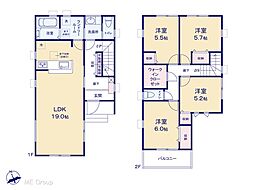越谷市大泊　第10　新築一戸建て　全7棟