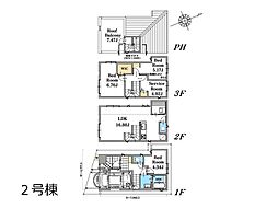 戸田市喜沢2丁目　新築一戸建て　全3棟
