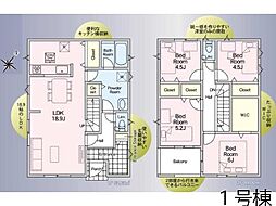 三郷市彦糸1丁目　第4　新築一戸建て　全7棟
