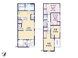 戸田市美女木1丁目　新築一戸建て　全4棟