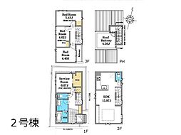 さいたま市浦和区仲町4丁目　新築一戸建て　全2棟