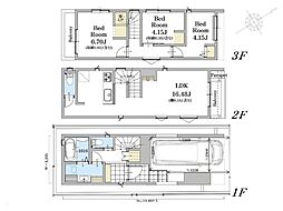 川口市赤井4丁目 第2 新築一戸建て 全1棟