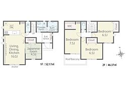 蓮田市蓮田　01期　新築一戸建て　全2棟