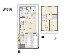 上尾市中妻4丁目　3期　新築一戸建て　全2棟