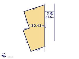 富士見市水谷東3丁目1期　土地　全1区画