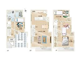 川口市辻　9期　新築一戸建て　全4棟