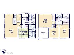 川越市南大塚4丁目 第13　新築一戸建て　全3棟