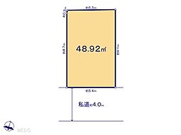 足立区保木間4丁目　土地　全1区画