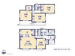 野田市吉春　2期　新築一戸建て　全6棟