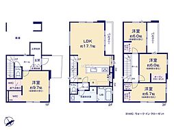 さいたま市南区太田窪28期　新築一戸建て　全3棟