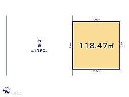 川口市戸塚東3丁目　土地　全2区画