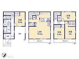 川口市柳崎3丁目 1期　新築一戸建て　全2棟