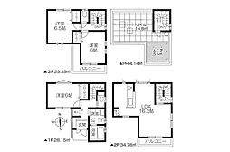 草加市八幡町　新築一戸建て　全1棟