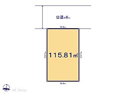 春日部市本田町1丁目　5　土地　全3区画