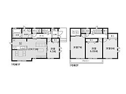 春日部市備後東1丁目　5期　新築一戸建て　全1棟