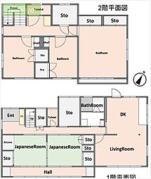 敷地118坪　リフォーム　大型5SLDK　小山