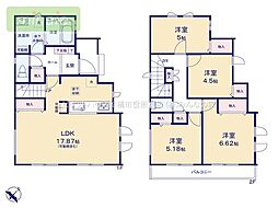 角地　リビングイン階段付き　新高根　C号棟