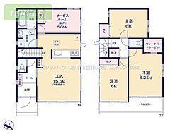 小学校5分　幼稚園8分　WIクローク付き　本北方3　D号棟