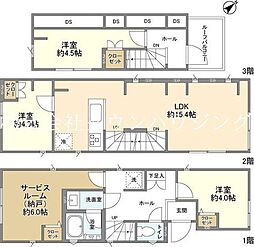 大田区大森東４丁目の一戸建て